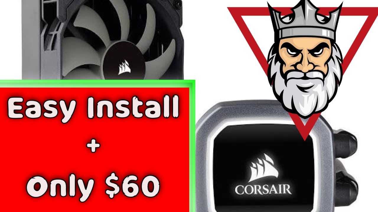 stykke adjektiv Berettigelse Corsair H60 120mm Liquid CPU Cooler - Installation and Initial Thoughts -  YouTube