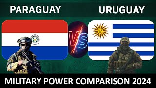 Paraguay vs Uruguay Military Power 2024 | Uruguay vs Paraguay Military Power 2024 | Defense Tube