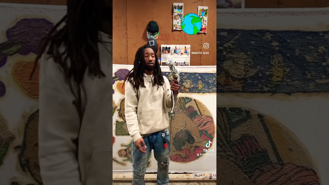 Latest Batch of 🧶Rugs Next to be chopped Down 