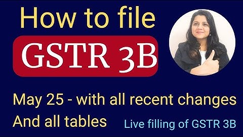 GSTR 3B June 2025 filing with all changes and detailed discussion.