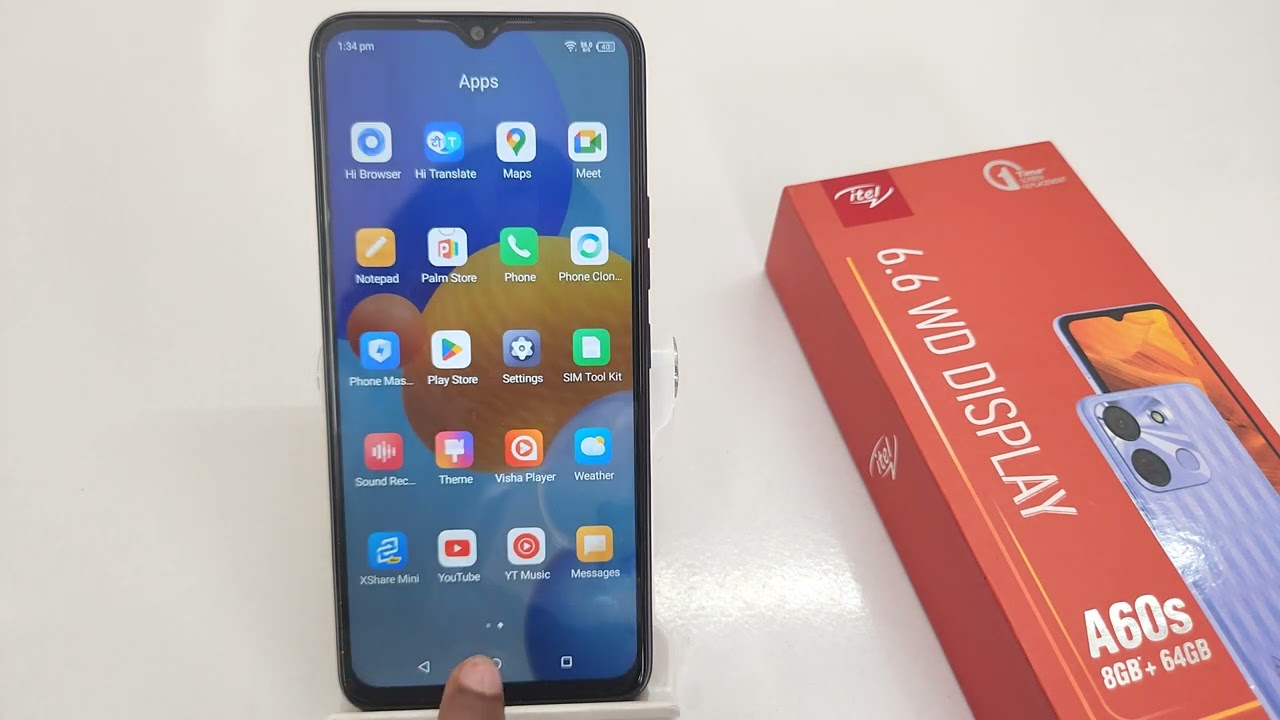 How to change navigation button in Itel A60 | Itel A60s me home button set kaise kare