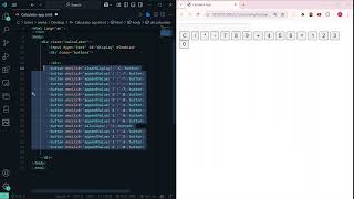 Calculator App using JavaScript, HTML and CSS in Tamil