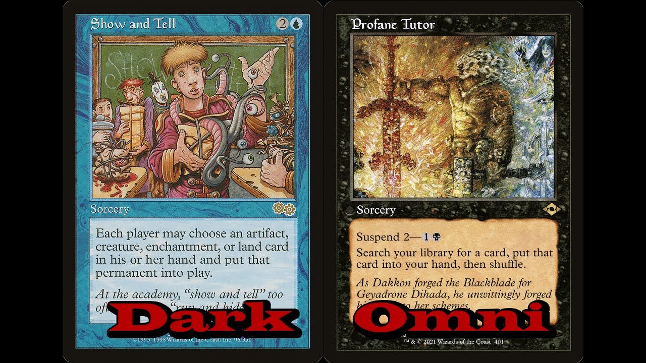 Show And Tell Magic The Gathering ar.inspiredpencil.com