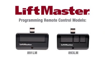 How to Program LiftMaster