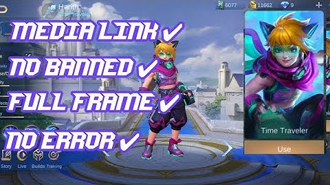 HARITH Fashion full frame full animation No Error No Banned MLBB