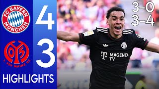 FC Bayern Munich vs Mainz 05 4-3  Highlights &amp; Goals! | Olise &amp; Harry kane &amp; musiala Bundesliga 2026