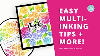 Easy Multi-Ink Stamping Tips + More! by Jennifer McGuire Ink 23,428 views 3 months ago 22 minutes