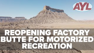 Riding Factory Butte in Wayne County
