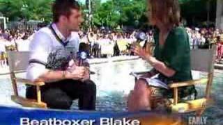 'Idol's' Beatboxer Blake (CBS News)