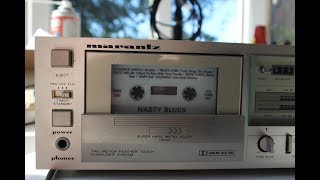 Marantz SD420 Cassette Deck - Belt replacement tutorial (&amp; service)