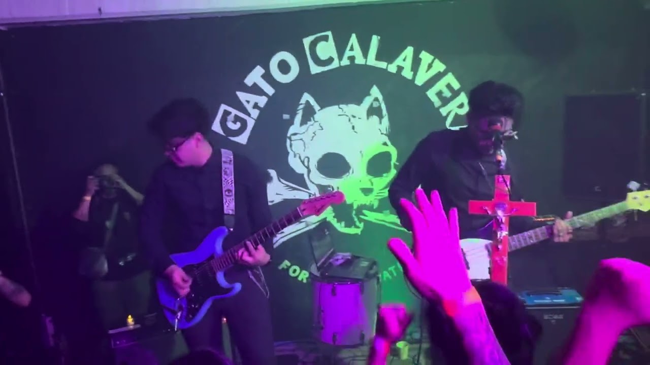 Vacíos Cuerpos - Reflejos en Vivo desde Gato Calavera CDMX 18 Abril 2025