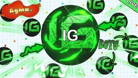 Agma.io 125 bots livestream || destroying servers !! join us :- IG