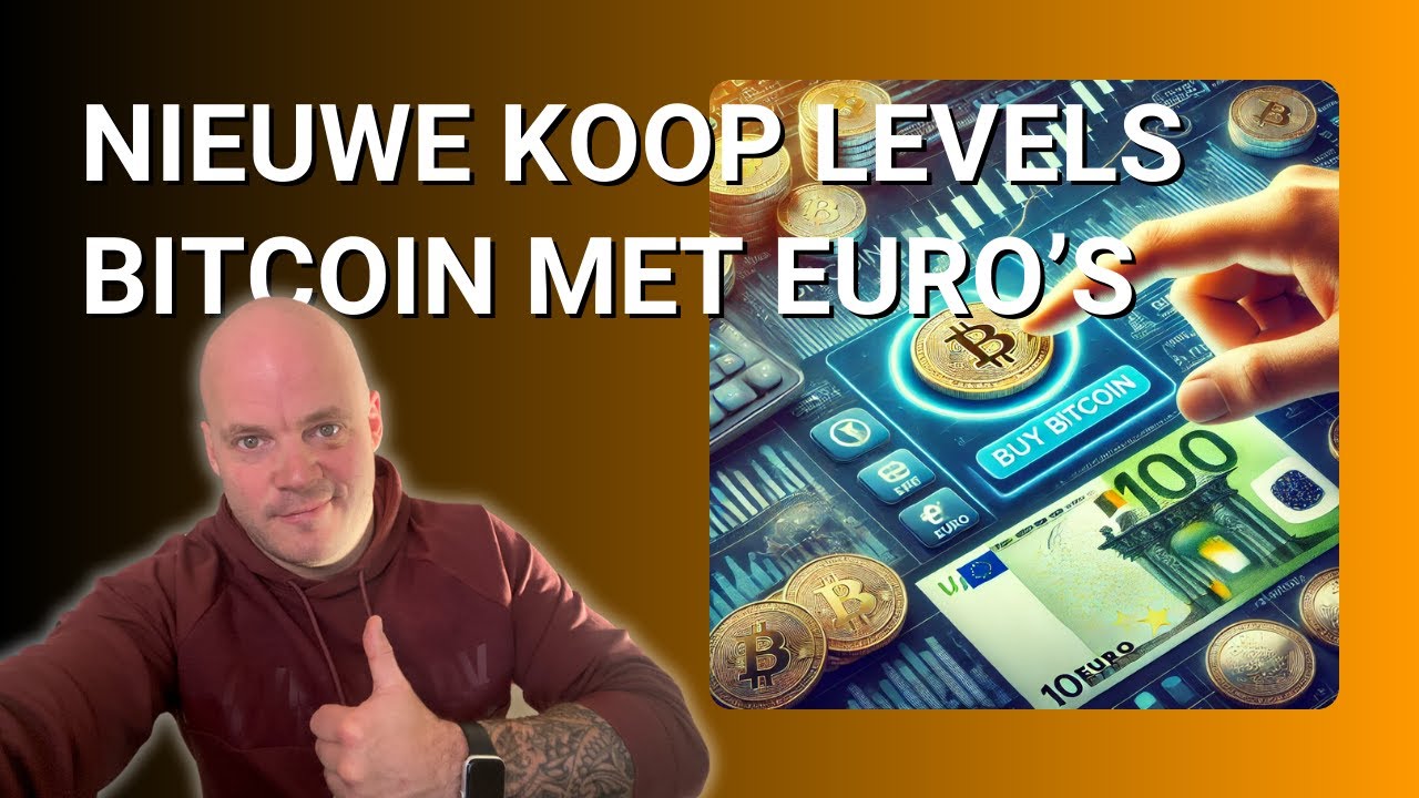 💶 Bitcoin Kopen met Euro’s.. Nieuwe Koop Levels!!