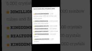 COOKIE RUN KINGDOM CODES FOR DECEMBER