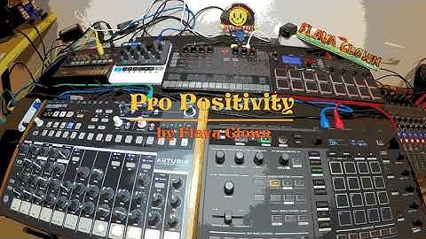 Pro Positivity (Toraiz Squid, DrumBrute, UNO Synth, MPX16, CRAFTsynth, Volca FM, LiveTrack L-12)