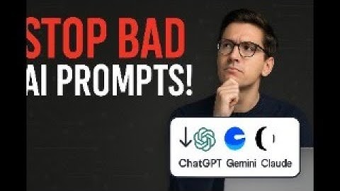 Write Better Prompts for ChatGPT, Gemini, Grok & More | AI Prompting Made Easy | Step-by-Step Guide