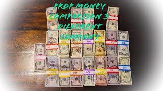 prop money Comparison 3 different company