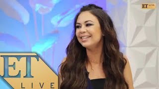 ET Live With Janel Parrish Chatting About The Most Shocking 'Pretty Little Liars' Yet!