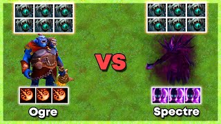 Level 30 Ogre vs Level 30 Spectre - Dota 2 1v1