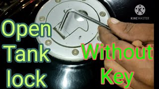 Open Bike Tank Lock Without Key, If Key Lost. Pulser 150 Bike Tank Lock Is Not Opening.