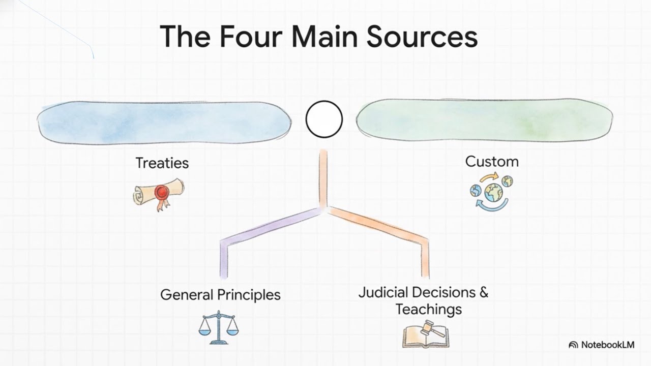 International Law - Sources of International Law 
