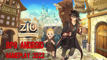 ZIO and the Magic Scrolls Gameplay Android RPG 2022