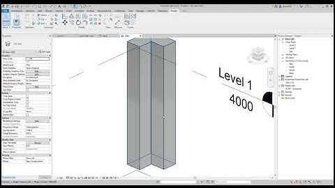 L Shape Structure Column Family Creation in Revit