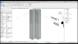 L Shape Structure Column Family Creation in Revit