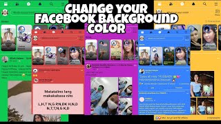 How to change Facebook color | Dark Theme mode screenshot 5