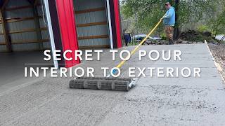 MY SECRET FOR CONCRETE APRONS !!!