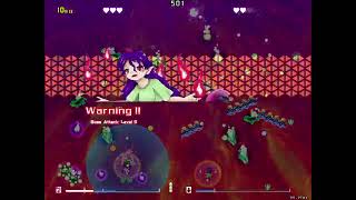 Touhou 19: Sanae vs Chiyari (Human vs CPU, lunatic)