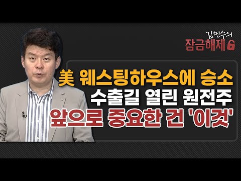 [김민수의 잠금해제] 美 웨스팅하우스에 승소 수출길 열린 원전주 앞으로 중요한 건 &amp;#39;이것&amp;#39; / 머니투데이방송 (증시, 증권)