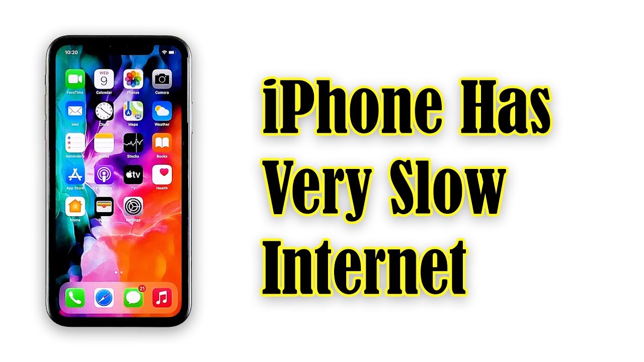 iPhone has slow internet connection after the iOS 13.6 update - YouTube