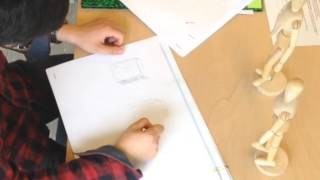 How Novices Sketch and Prototype Hand-Fabricated Objects