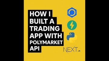 How I Built a Predictive Market Trading App Using Polymarket API & AI