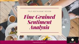 Fine Grained Sentiment Analysis for Yelp Restaurant Review