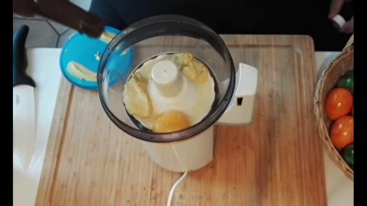 Mayo Zum Eiersalat Zubereitet Mit Der Ronic Youtube