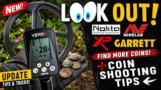 This Metal Detector Keeps On Getting Better - Dig More Coins Rutus Versa Update - Metal Detecting