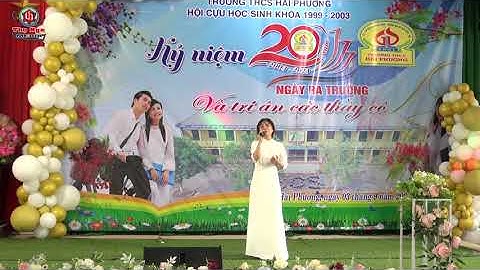 mong ước kỷ niệm xưa.  hội khóa 1999 - 2003 biểu diễn