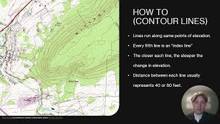 Demonstrative Speech (COMM 101) - Topographical Maps