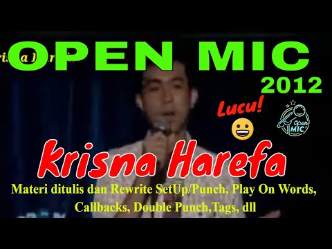 Krisna Harefa OPEN MIC 2012