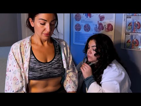 Unintentional ASMR Head to Toe Assessment {Complete Physical Exam} Real Person Medical Role-play