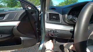 How to Enable or Disable Electric Handbrake in Subaru Legacy V ( 2009 – 2015 )