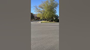 This intersection needs a crosswalk.