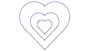 ديكور ثلاث قلوب. ديكورجبس غرف نوم على شكل قلب