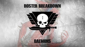 Kill Team Competitive Roster Breakdown: Daemons