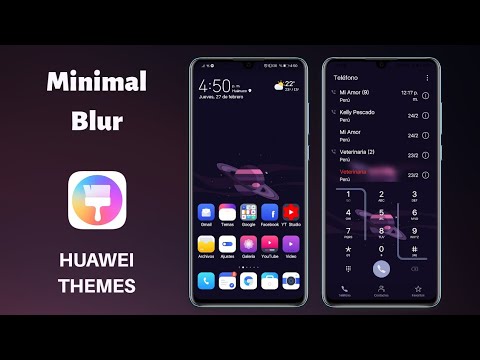 Nuevo Super Tema Para Tu Huawei Minimal Blur Emui 10 Youtube