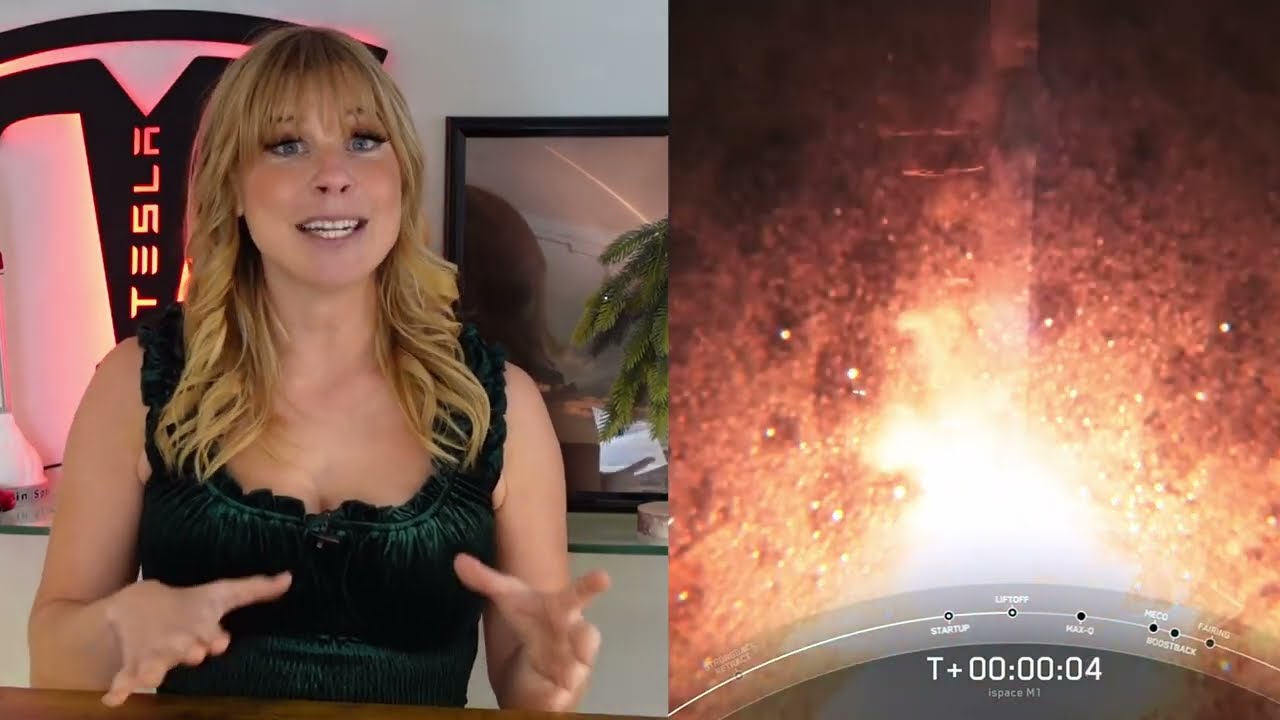 SpaceX & ispace launch world's first commercial moon lander