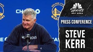 Steve Kerr believes Warriors trending in right direction despite recent slump | NBC Sports Bay Area