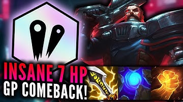 GANGPLANK 3 ⭐⭐⭐ AND MUTANT JINX DUO CARRY 7HP COMEBACK! | Teamfight Tactics Set 6.5 Patch 12.4b